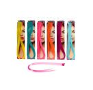 TOITOYS Fluoreszierende Farbe Haarverlängerung 50cm, 6-fach sortiert