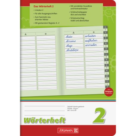 Wörterheft 2 A5 28Bl