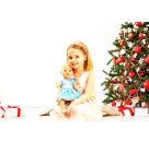 Puppen-Kleid Eisprinzessin, klein, Gr. 28-35 cm