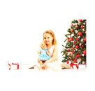 Puppen-Kleid Eisprinzessin, klein, Gr. 28-35 cm