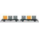 Märklin 46663 - H0 Behälter-Transportwagen Laabs