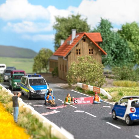 BUSCH H0 Action Set: Klimakleber