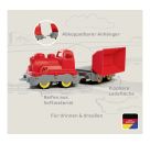 BIG Power Worker Mini Zug mit Wagon