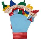 5 kl.Zappelmänner - Mein lieb.Fingerpuppen-Handschuh (f. b.)