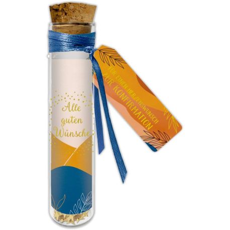 Wunsch.-Flaschenpost: A.g. Wünsche - Zur Konfirmation, sort.
