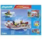 PLAYMOBIL 71464 Feuerwehrboot mit Aqua Scooter