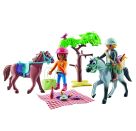 PLAYMOBIL 71470 Reitausflug an den Strand mit Amelia und Ben