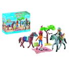 PLAYMOBIL 71470 Reitausflug an den Strand mit Amelia und Ben