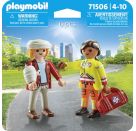 PLAYMOBIL 71506 DuoPack Sanitäterin mit Patient
