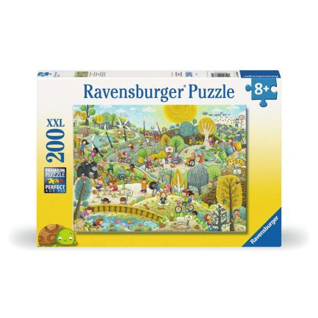 Ravensburger 12000868 Puzzle Wir schützen unsere Erde! 200 Teile XXL