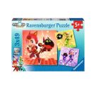 Ravensburger 5727 Puzzle Matt, Jia und Emma 3 X 49 Teile