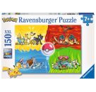 Ravensburger 10035 Puzzle Pokémon Typen 150 Teile XXL
