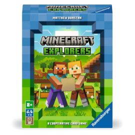 Ravensburger 21580 Minecraft Explorers – Kooperatives Kartenspiel für 1-4 Personen ab 8 Jahren