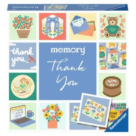 Ravensburger 22400 memory®  moments - Thank you, 24  liebevoll gestaltete Kartenpaare sagen auf ganz besondere Weise D