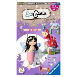 Ravensburger EcoCreate 236720 - Sparkle with the Fairies - DIY Bastelset für Kinder ab 6 Jahren
