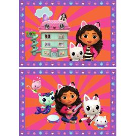 Ravensburger CreArt 23754 - Gabbys Dollhouse - Malen nach Zahlen Gabbys Dollhouse für Kinder ab 5-7 Jahren