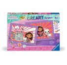 Ravensburger CreArt 23754 - Gabbys Dollhouse - Malen nach Zahlen Gabbys Dollhouse für Kinder ab 5-7 Jahren