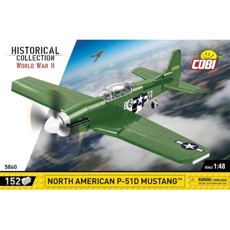 COBI Mustang P-51 Scale 1:48