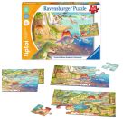 Ravensburger 198 tiptoi® Puzzle für kleine Entdecker: Dinosaurier