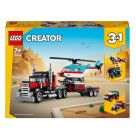 LEGO® Creator 31146 Tieflader mit Hubschrauber