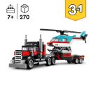 LEGO® Creator 31146 Tieflader mit Hubschrauber