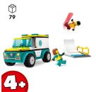 LEGO® City 60403 Rettungswagen und Snowboarder