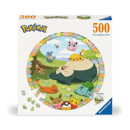 Ravensburger 12001131 Puzzle Blumige Pokémon 500 Teile