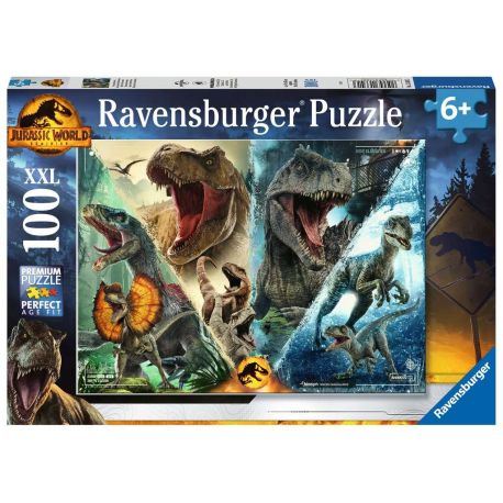Ravensburger 13341 Puzzle Dinosaurierarten 100 Teile XXL