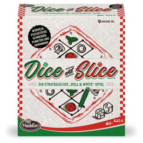 Thinkfun - 76578 - Dice   Slice - Das Roll   Write Strategiespiel