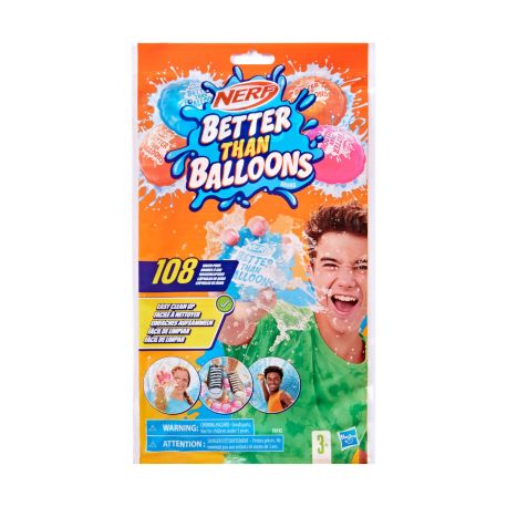 Nerf Better Than Balloons Wasserkapseln (108 Stück)