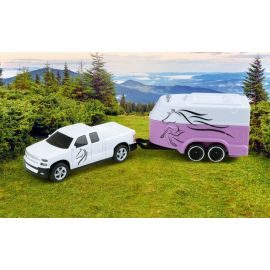 Mini RC Car mit Pferdetransporter, Revell Control Ferngesteuertes Mini Auto