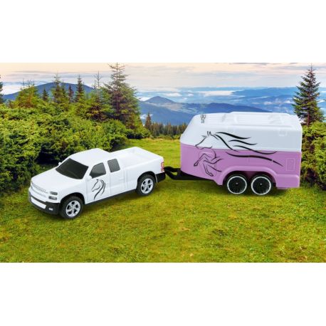 Mini RC Car mit Pferdetransporter, Revell Control Ferngesteuertes Mini Auto