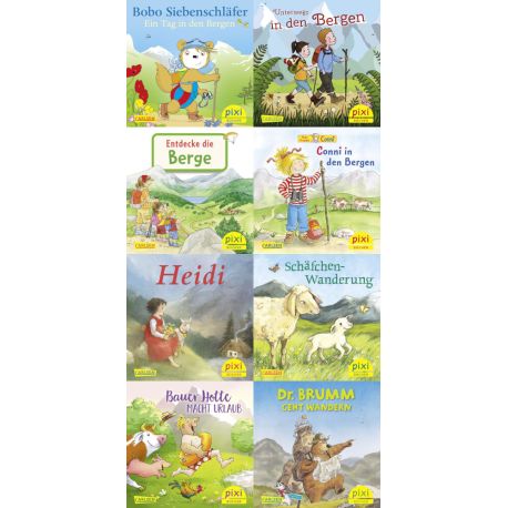 Mit Pixi in den Bergen sortiert (1 Stück)