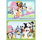 Ravensburger 5693 Puzzle Spaß mit Bluey 2 X 12 Teile