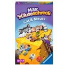 Ravensburger 22466 - Max Mäuseschreck- Kompaktes Katz   Maus Spiel für Kinder ab 4 Jahren, Würfel- und Sammelspiel für