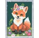 Ravensburger CreArt 23765 - Blumiger Fuchs - Malen nach Zahlen Fuchs für Kinder ab 9 Jahre