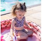 Pool Rose Gold Leopard 100 cm