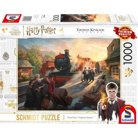 Wizarding World, Harry Potter™ Hogwarts Express™, Puzzle Thomas Kinkade 1.000 Teile