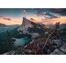 Abends in den Rocky Mountains