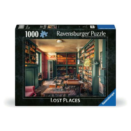 Mysterious castle library