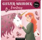 Glitzer-Malblock: Fantasy (100% selbst gemacht)