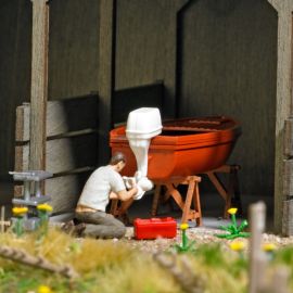 BUSCH H0 79815 A-Set:Boot reparieren