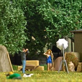 BUSCH H0 79850 A-Set:Model mit Heugabel