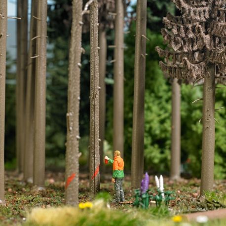 BUSCH H0 79880 A-Set:Forstmarkierungen