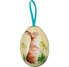 Metall-Anhänger Osterei - Ostergrüße, sort.