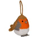 Häkel-Anhänger Vogel - Ostergrüße, sortiert (1 Stück)