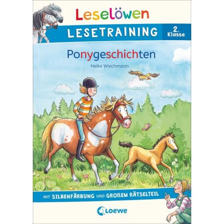 Leselöwen Lesetraining 2. Klasse - Ponygeschichten