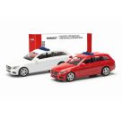 herpa - MiniKit Mercedes-Benz C-Klasse Kombi mit Warnbalken (2 Stück)