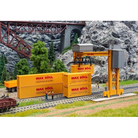 FALLER 5er Container-Set Max Bögl