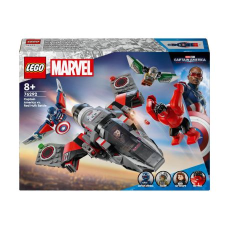 LEGO® Marvel Super Heroes™ 76292 Showdown zwischen Captain America und Red Hulk